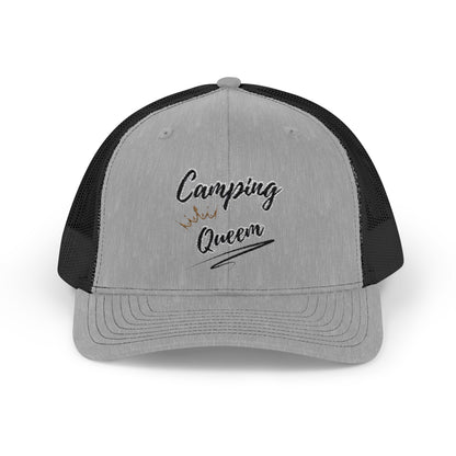 Camping Queen Snapback Trucker Cap – Adventure in Style!