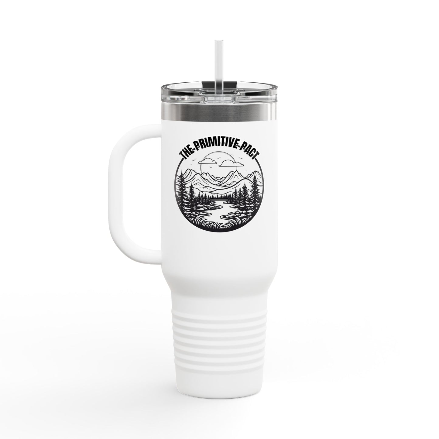 The Primitive Pact Insulated Travel Mug – Built for Adventure