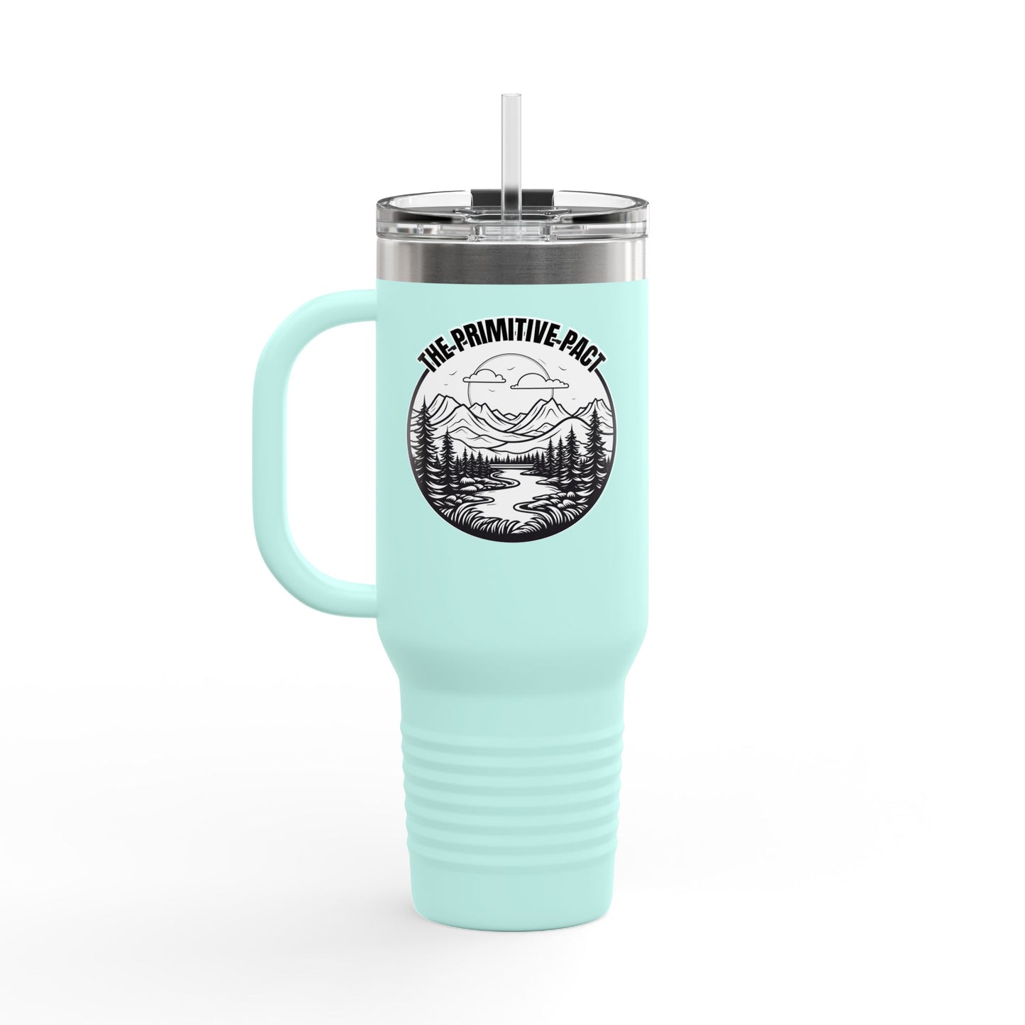 The Primitive Pact Insulated Travel Mug – Built for Adventure