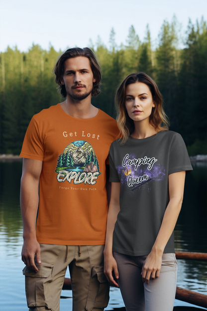 Get Lost Explorer T-Shirt – Find Yourself in the Wild 🌲