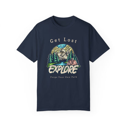 Get Lost Explorer T-Shirt – Find Yourself in the Wild 🌲