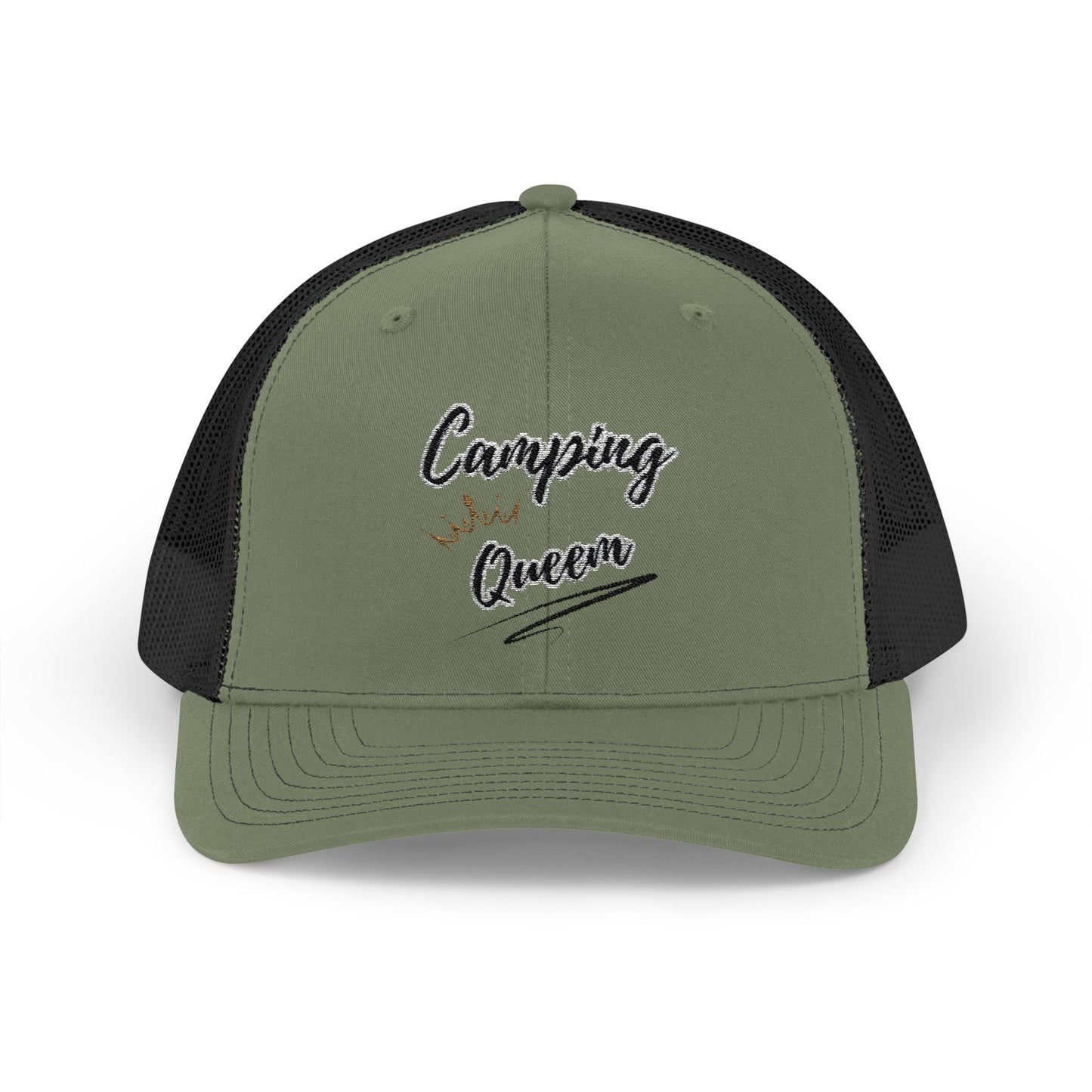 Camping Queen Snapback Trucker Cap – Adventure in Style!