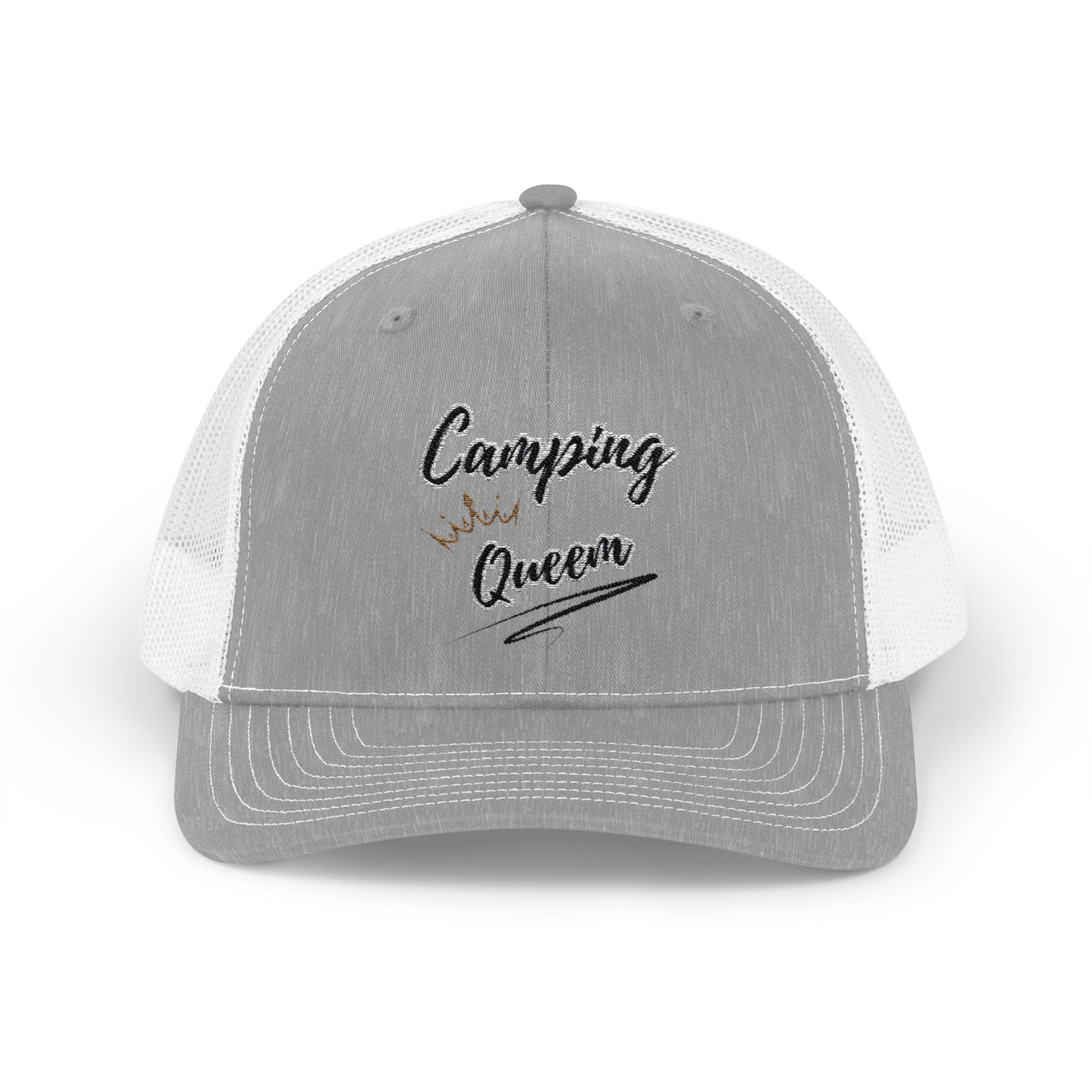 Camping Queen Snapback Trucker Cap – Adventure in Style!