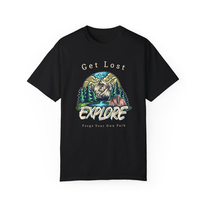 Get Lost Explorer T-Shirt – Find Yourself in the Wild 🌲