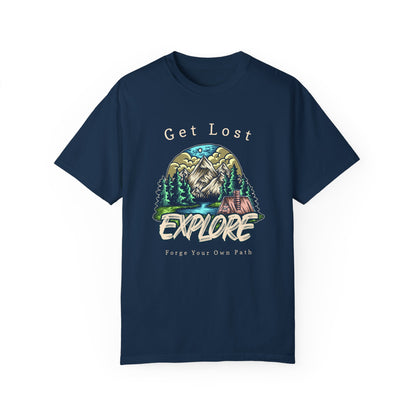 Get Lost Explorer T-Shirt – Find Yourself in the Wild 🌲